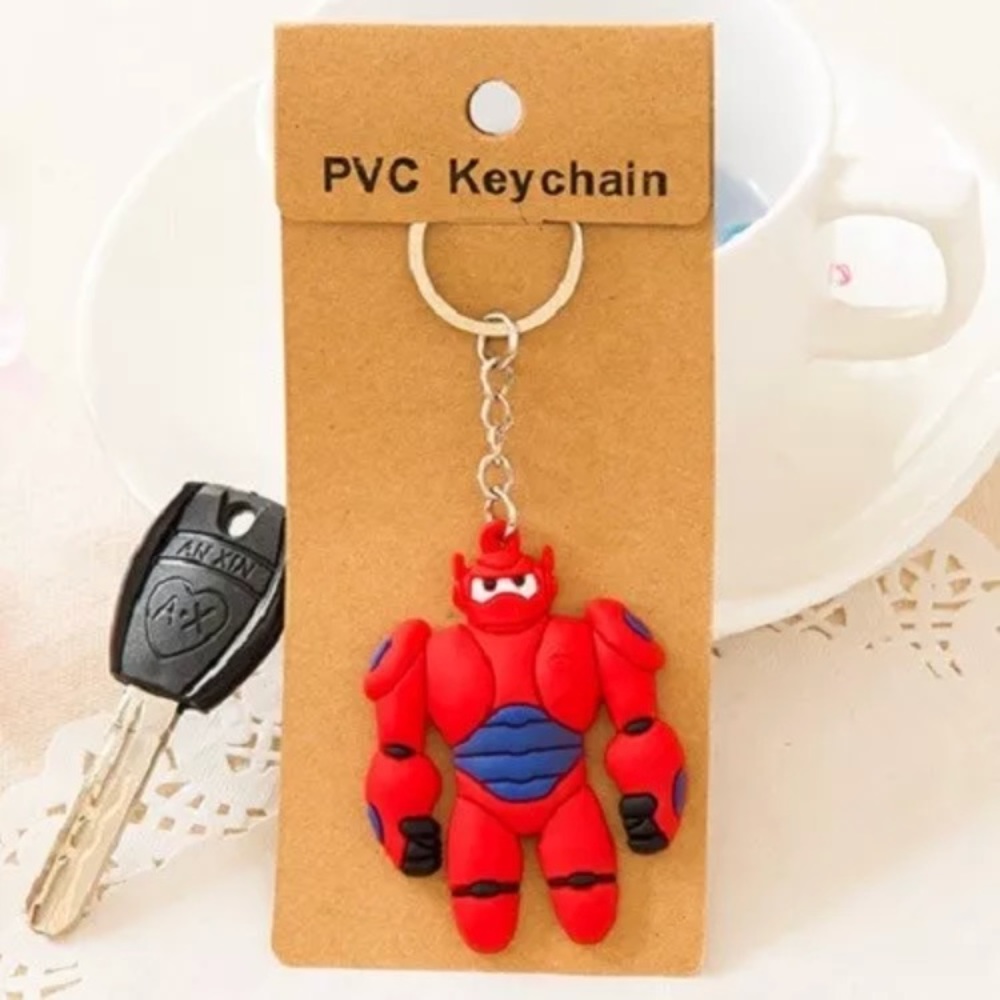 💗 Robot Keychain Soft PVC NEW - Picture 3 of 6
